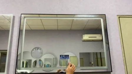 Woma Smart Mirror Vanity Furniture Настенное зеркало для ванной комнаты со светодиодной подсветкой с увеличением и Bluetooth (M008)